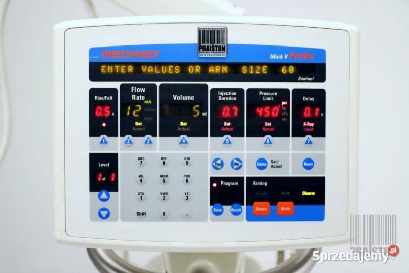 Strzykawka do badań angiograficznych MEDRAD MARK Leszno