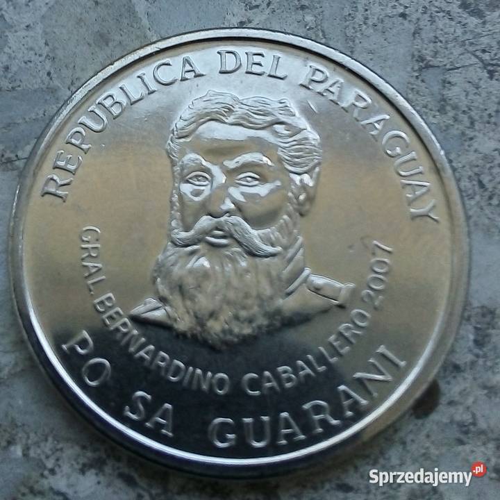 PARAGWAJ 500 GUARANIES2007 r ŁADNA mazowieckie sprzedam