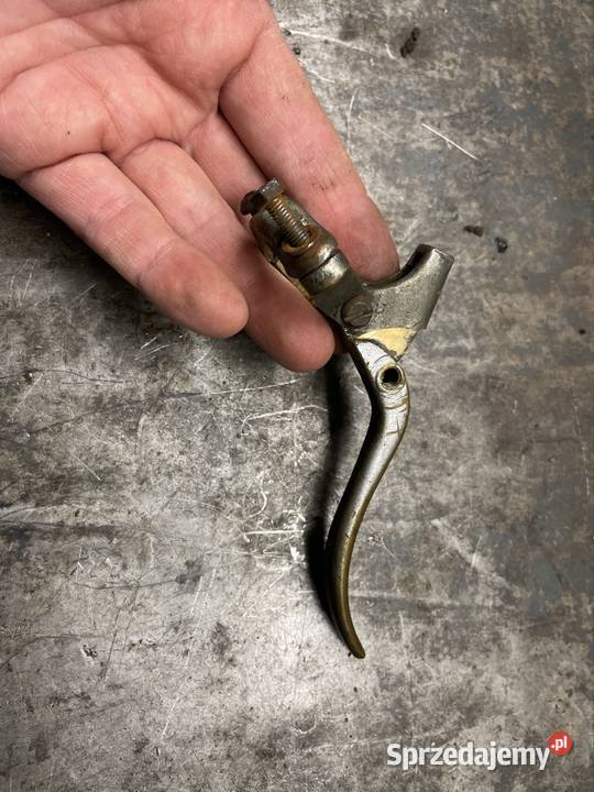 Dźwignia Stary motocykl odpreznik ssanie Złocieniec