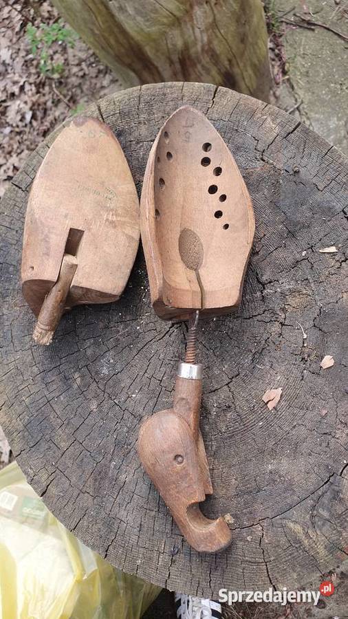 Drewniane pawidła wypełniacze szewskie stare mazowieckie Warszawa