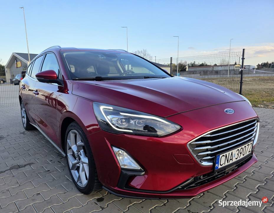 Ford Focus Benzyna Stan Wzorowy Red Full LED Nakło nad Notecią
