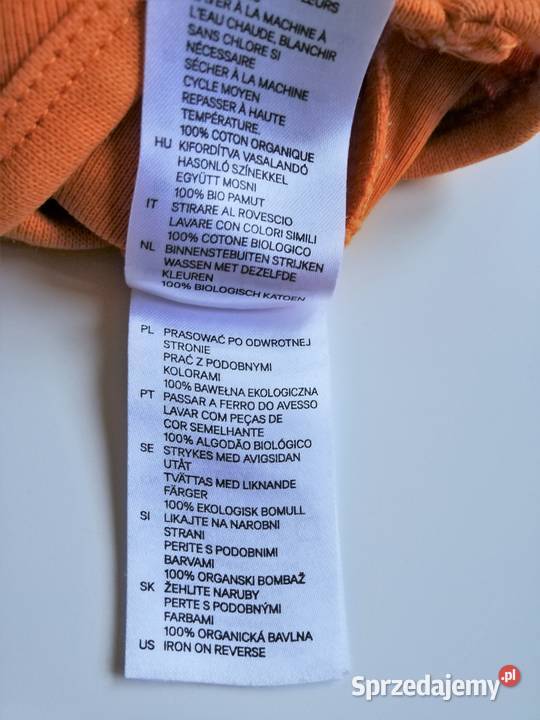 Body bez rękawków podkoszulek HM 62 H&M Katowice