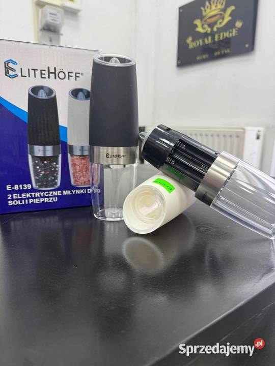 Elektryczne młynki do soli i pieprzu