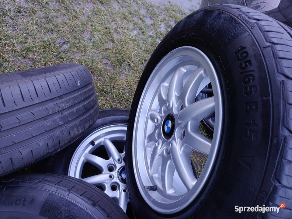 Bmw e36 e46 felgi aluminiowe z oponami letnimi Aleksandrów Łódzki