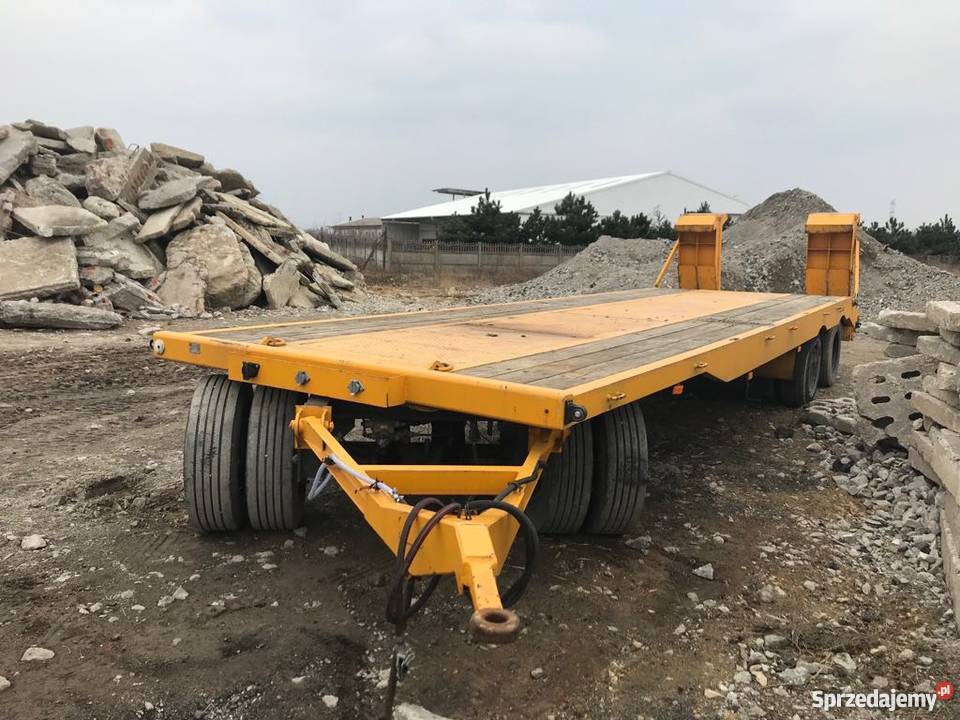 przyczepka niskopodwoziowa Langendorf