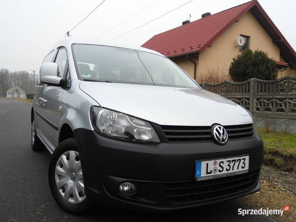 VW CADDY PIĘC OSÓB 2X ROZSUWANE DRZWI 16TDI radio