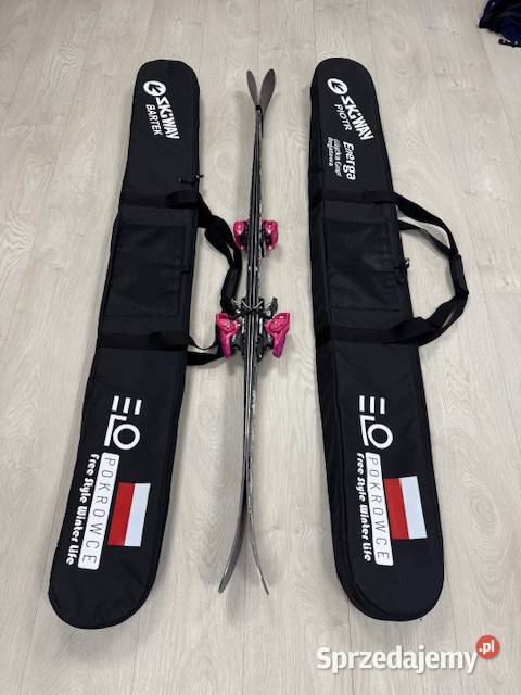 Pokrowiec na narty na wymiar i nadrukami ELO