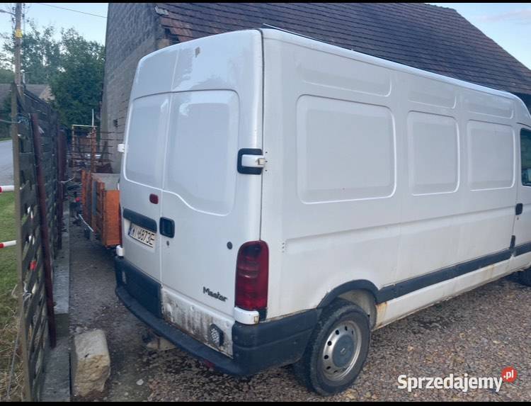 Części renault master 2002