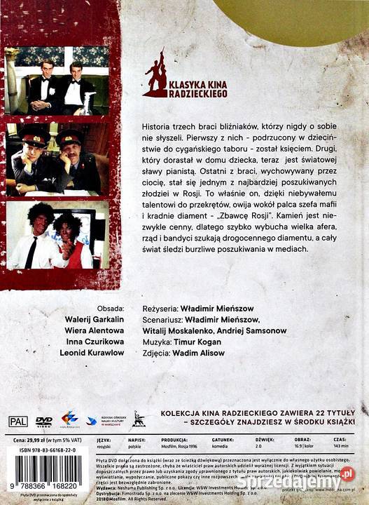 SZIRLI MYRLI KLASYKA KINA RADZIECKIEGO DVD KS Kalisz