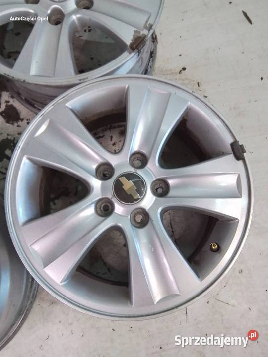 Chevrolet Captiva FELGI ALUMINIOWE 16X65J 5X115 Samochodowe Opole Lubelskie