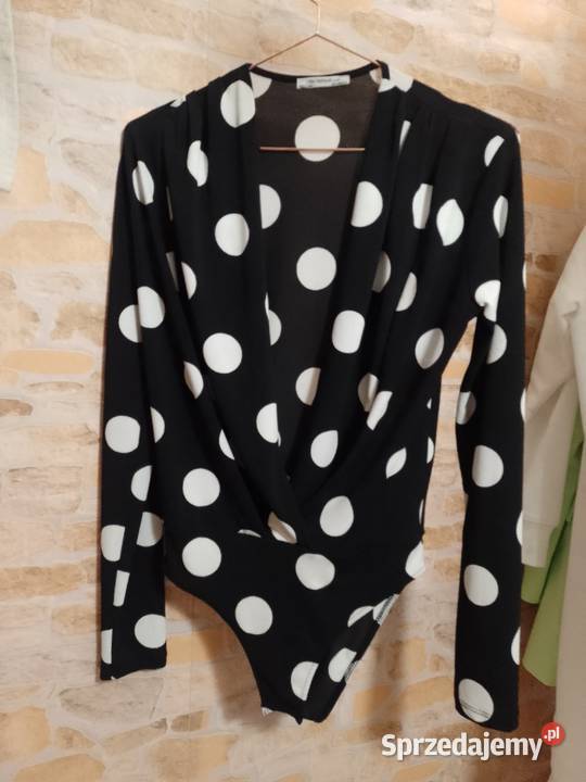 38M ZARA Body bluzksy w groszki z Madrytu bluzka Rozmiar 38(M) Kraków