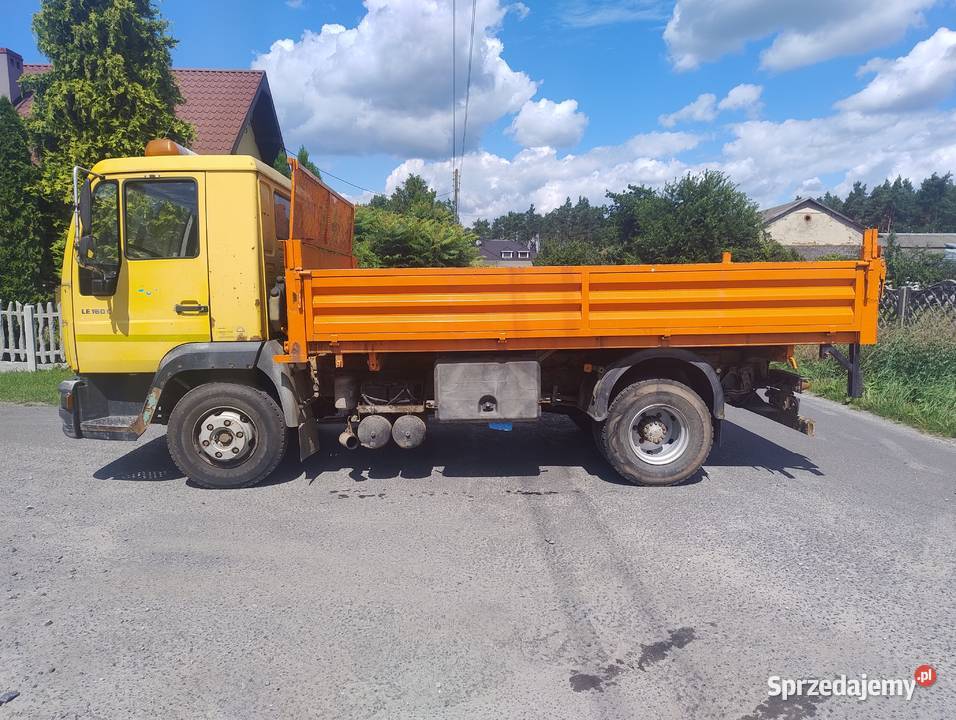 man 12163 wywrotka 3 stronna blokada mostu 7t wielkopolskie Grabów nad Prosną