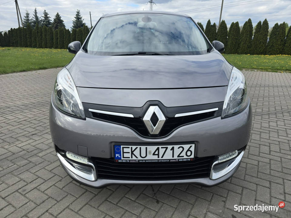 Renault Scenic 15dci AutomatSerwisNaviBoseKamera kurtyny powietrzne łódzkie Kutno