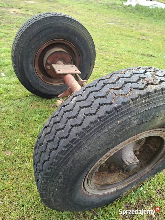 Sprzedam osie z kołami Brańszczyk