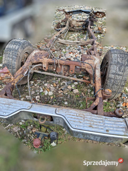 RAMA MITSUBISHI PAJERO II 1992 wielkopolskie Nowy Tomyśl