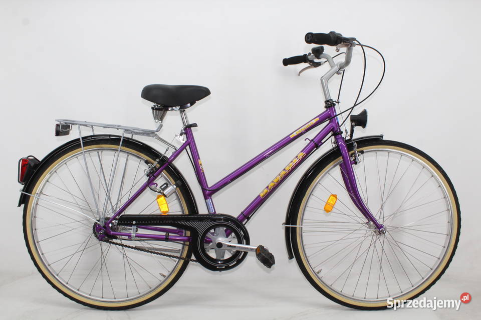 Miejski rower damski BAVARIA 7 biegów w piaście Milicz