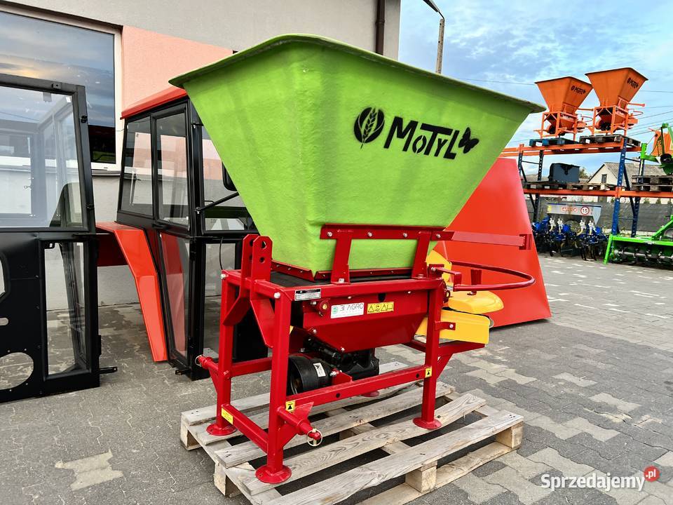 Rozsiewacz na taśmę 300600 lejek Motyl Dexwal Trzebnica