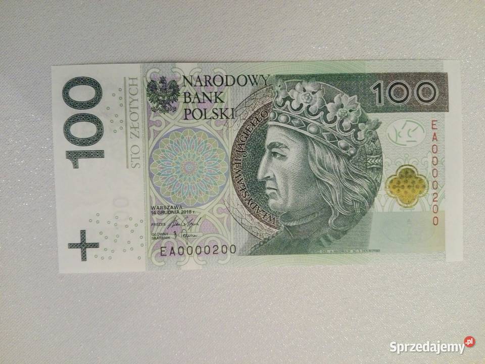 Banknot radar nietypowe numery mazowieckie