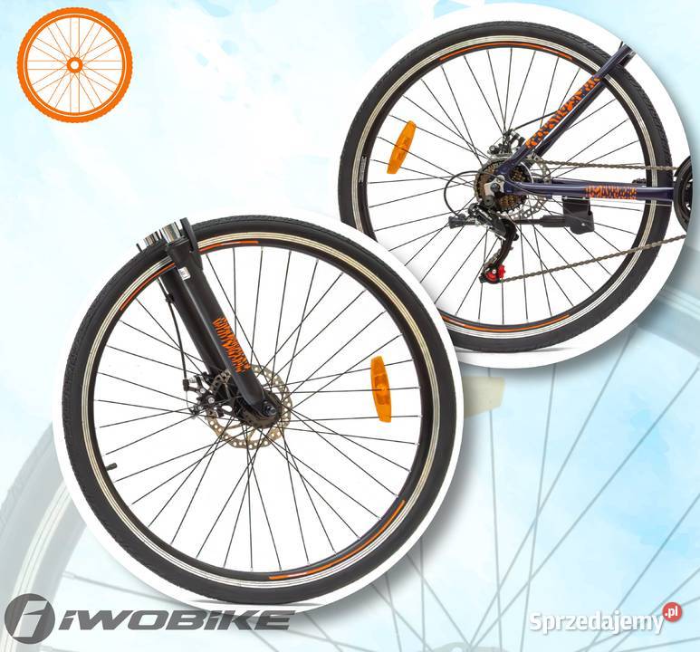 Rower Męski Crossowy 28 Aluminium SHIMANO Gorlice