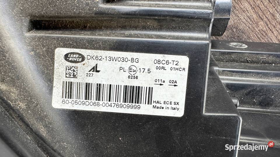 Range Rover Sport L494 LAMPA PRZEDNIA LEWA Lampy przednie Gorzów Wielkopolski