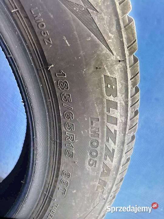 Opony zimowe Bridgestone Blizzak LM005 18565 R15 zachodniopomorskie Łobez