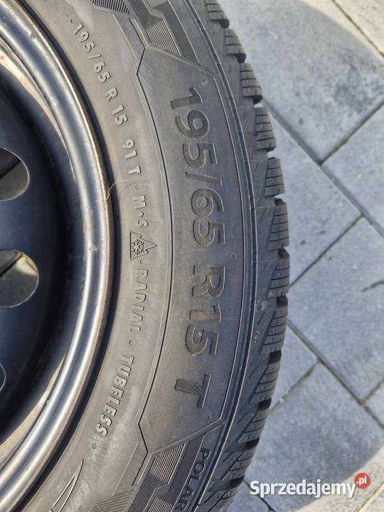 Koła zimowe 19565 R15 kia ceed Tpms kołpaki Sępólno Krajeńskie