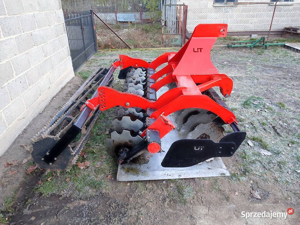 Brona talerzowa UniTech Bu 3m UniTech 3 metry nieuszkodzony Głowno