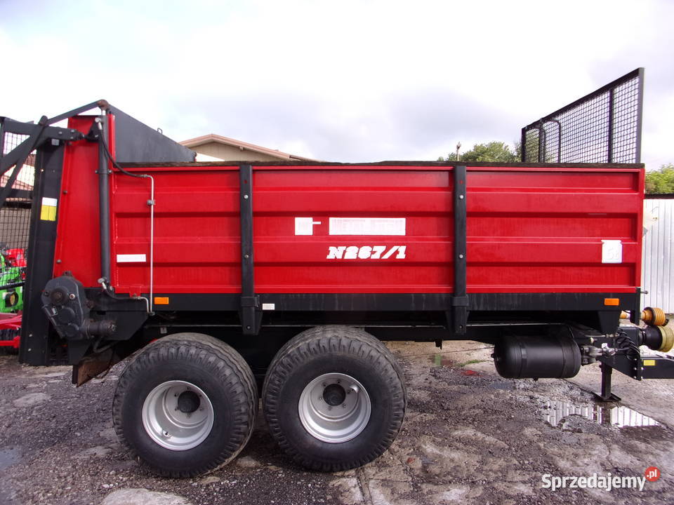 Rozrzutnik obornika N2671 MetalFach 6 ton tandem Nawożenie Opoczno sprzedam