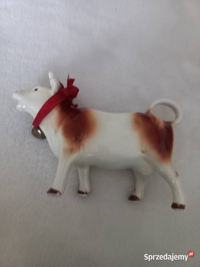 Figurka porcelanowa mlecznik Krowa Goebel Toruń