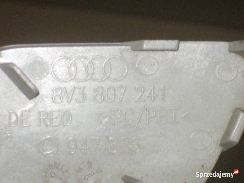 Zaslepka zderzaka przód Audi A3 8V 20122016r wielkopolskie Kalisz