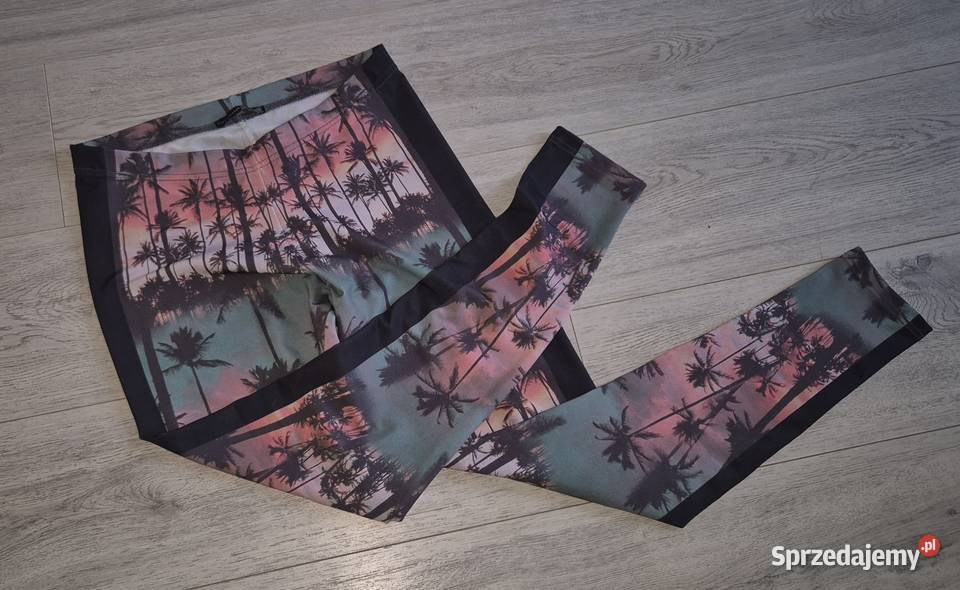 Legginsy damskie Atmosphere palmy 40L Łódź sprzedam