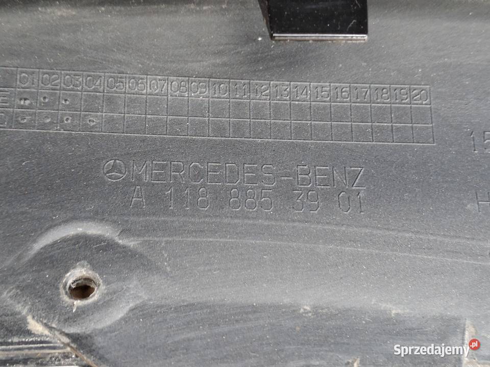 MERCEDES CLA W118 AMG ZDERZAK PRZÓD PRZEDNI Bieleń sprzedam