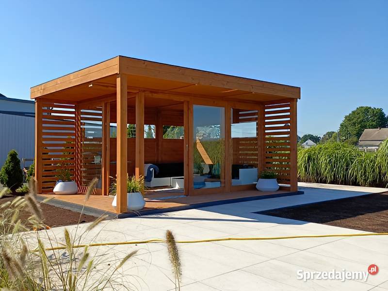 ALTANA 29 SZKLANA ALTANKA OGRODOWA DOMEK Parzymiechy