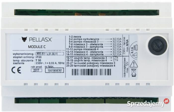 MODUŁ ROZSZERZEŃ C RControl Pellasx