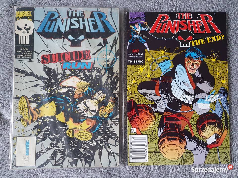 Punisher wydawnictwo TmSemic zestaw 27 komiksów pomorskie