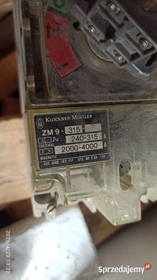 Włącznik bezpiecznikowy klockner moeller ZM9315 Kłodawa