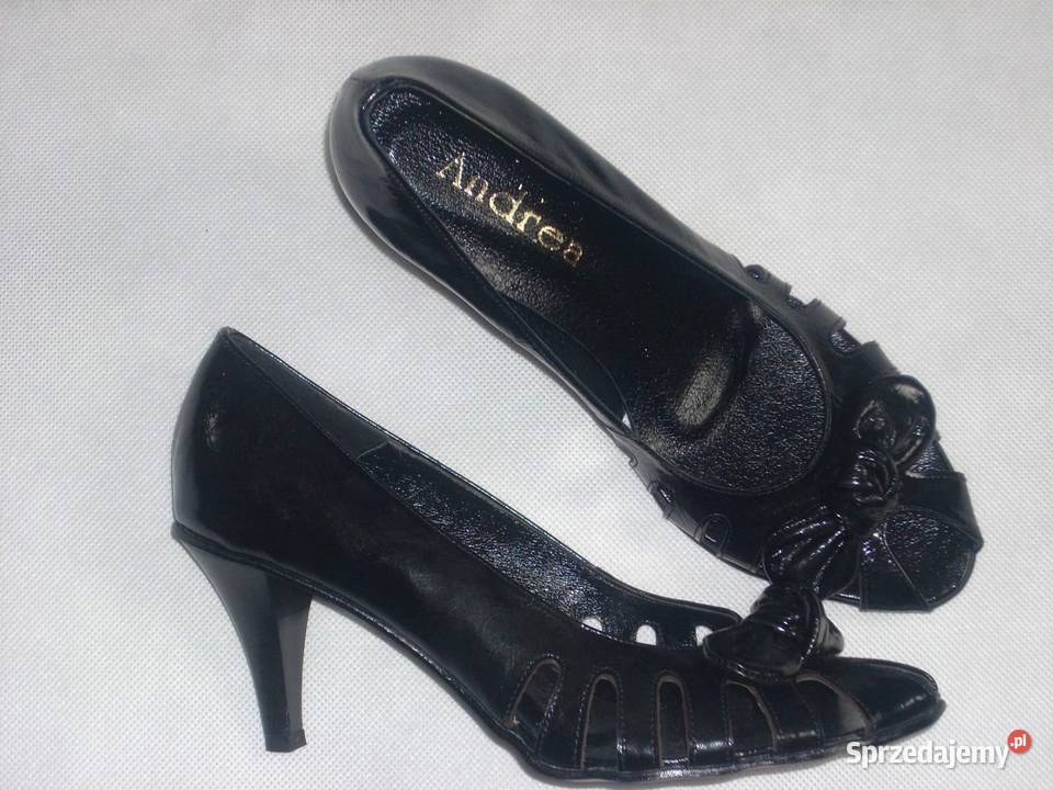 NOWE Buty Skórzane SKÓRA Ażurowe 39 vintage małopolskie Nowy Sącz