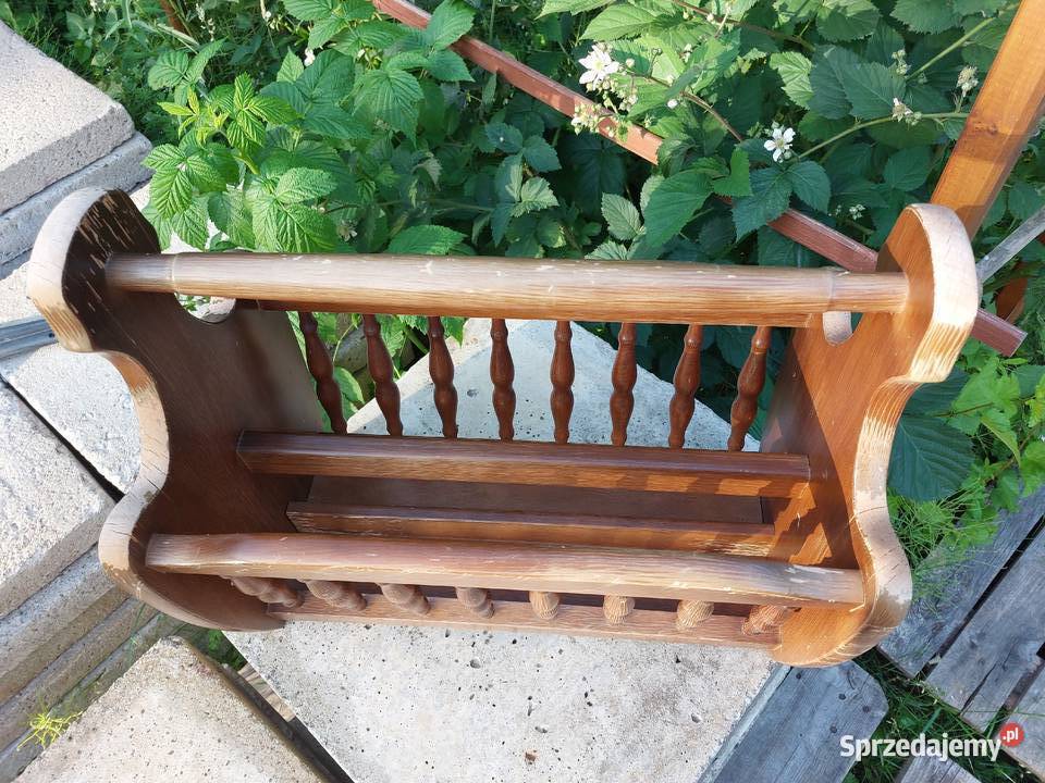 Gazetnik stojak na ulotki reklamowe Poddębice