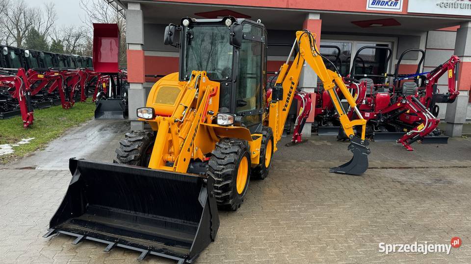 NOWA Mini koparko ładowarka VENIERI 133C 133B Łódź