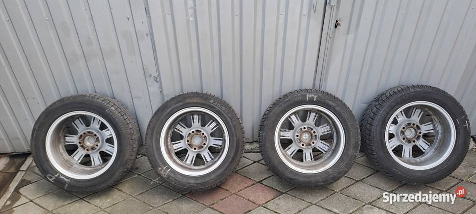 Felgi aluminiowe 16 5x120 Borbet z oponami Zebrzydowice