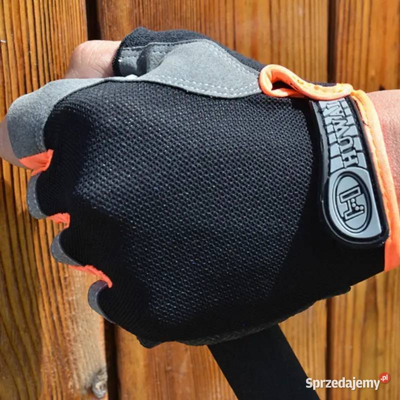 Sportowe rękawice rowerowe bez palcy Płock