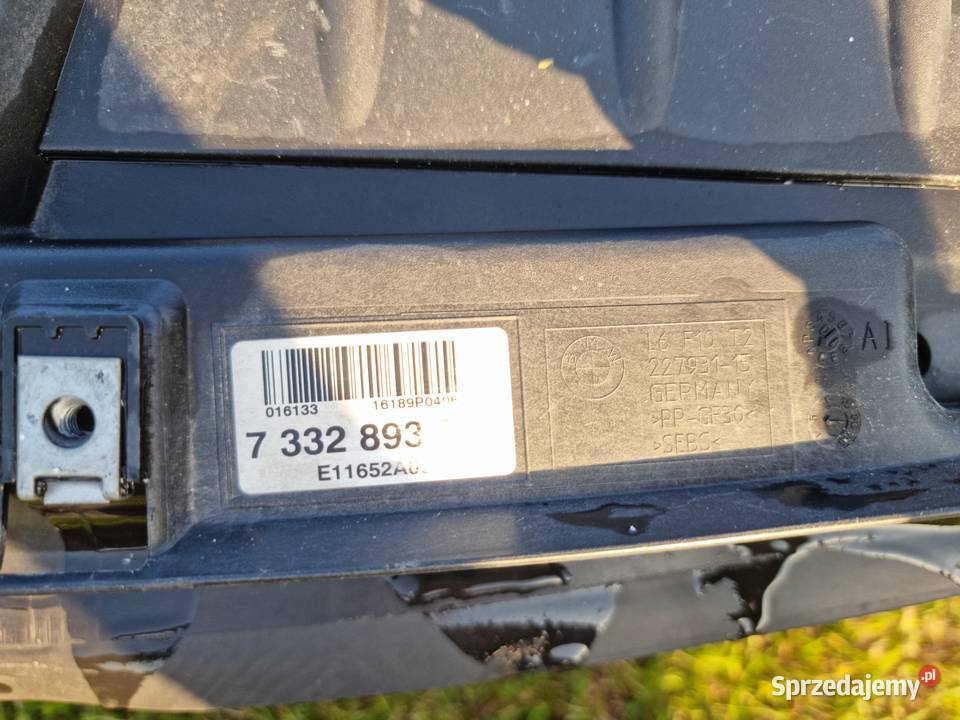 Żaluzjaroleta bmw 5 f10 2016r uszkodzona Radomsko