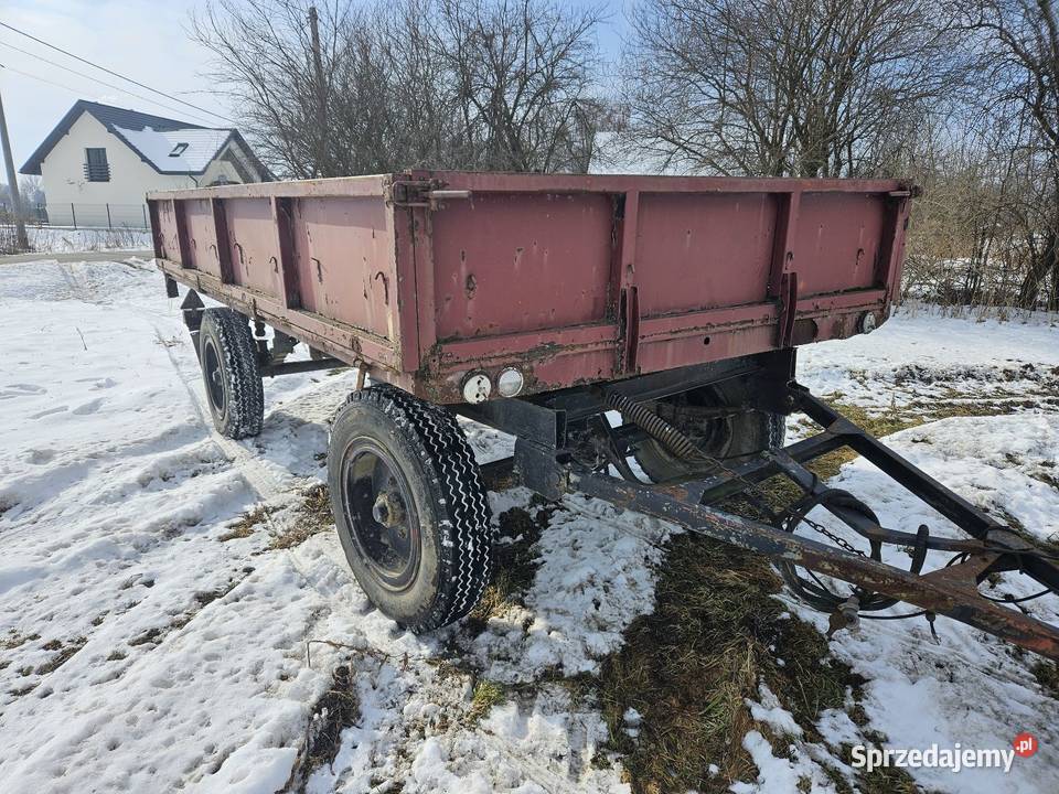 Przyczepa autosan d46 sztywna nieuszkodzony Proszowice sprzedam