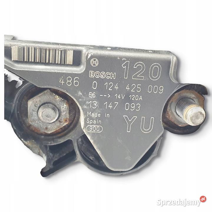 ALTERNATOR Opel Zafira A Astra H 16 16V bosch Chełm sprzedam