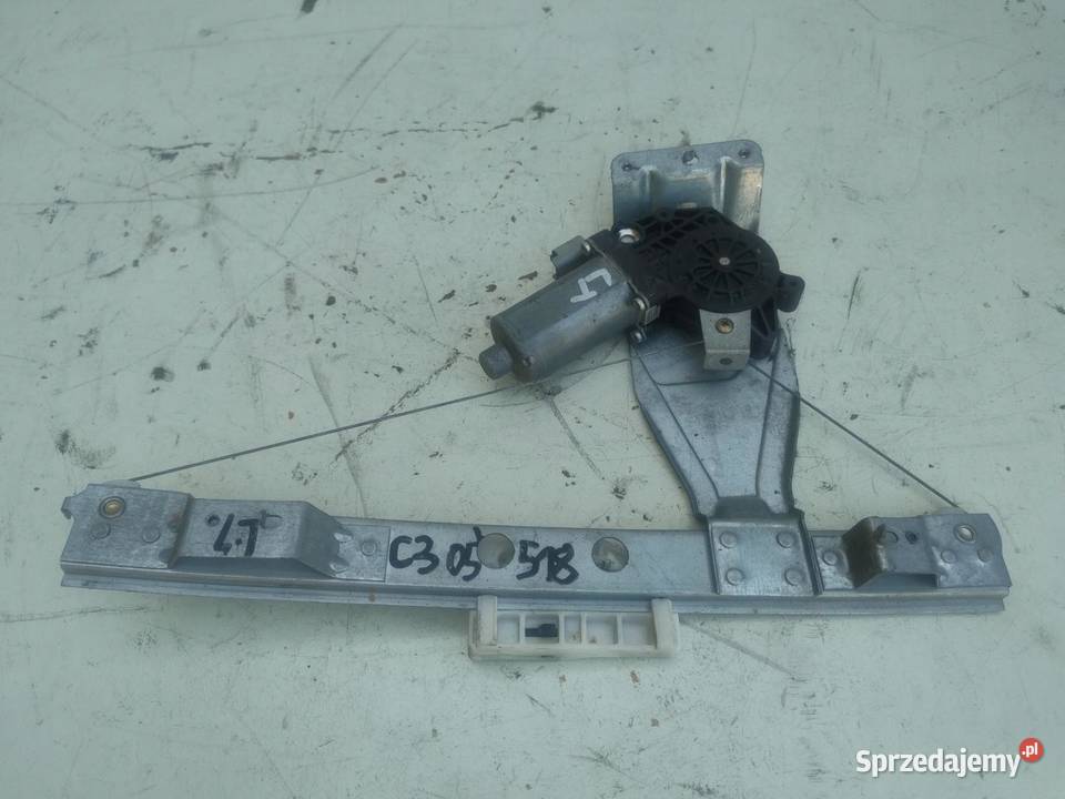 MECHANIZM PODNOŚNIK SZYBY LEWY TYŁ CITROEN C3 wielkopolskie
