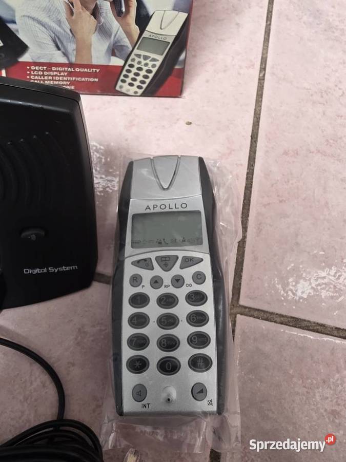 Telefon bezprzewodowy stacjonarny nowy
