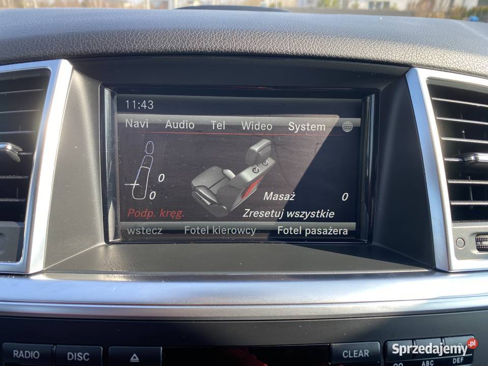 Mercedes ML 350 4Matic Zarejestrowany w Polsce Siedlce