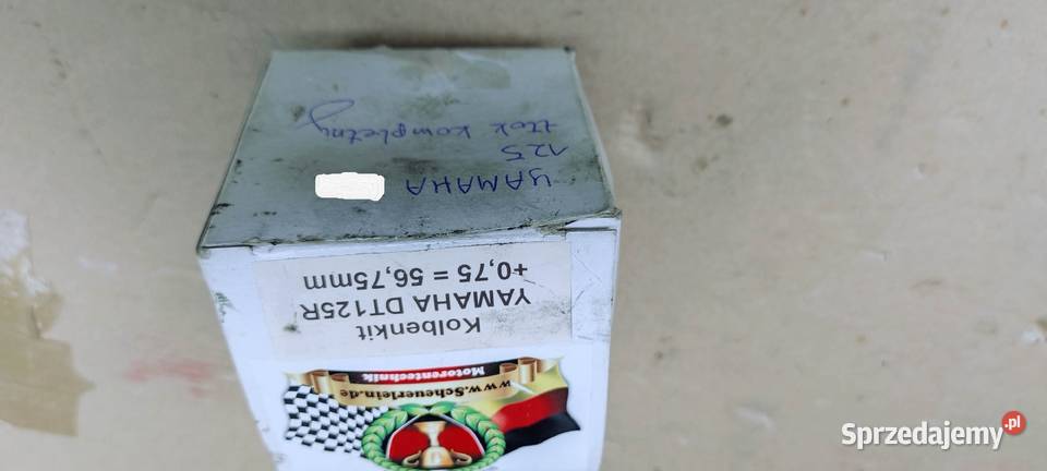 Yamaha Tdr 125 tłok kompletny nowy Warszawa