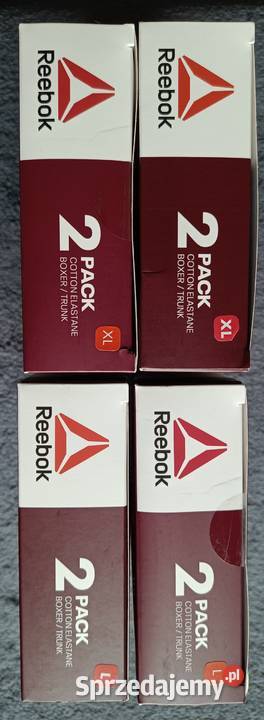 REEBOK bokserki męskie 2pak rozmiar XL 99104 95 warmińsko-mazurskie Ełk