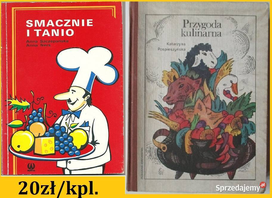 Książki kulinarne zestaw kulinaria kuchnia dania kuchnia, potrawy Łódź sprzedam